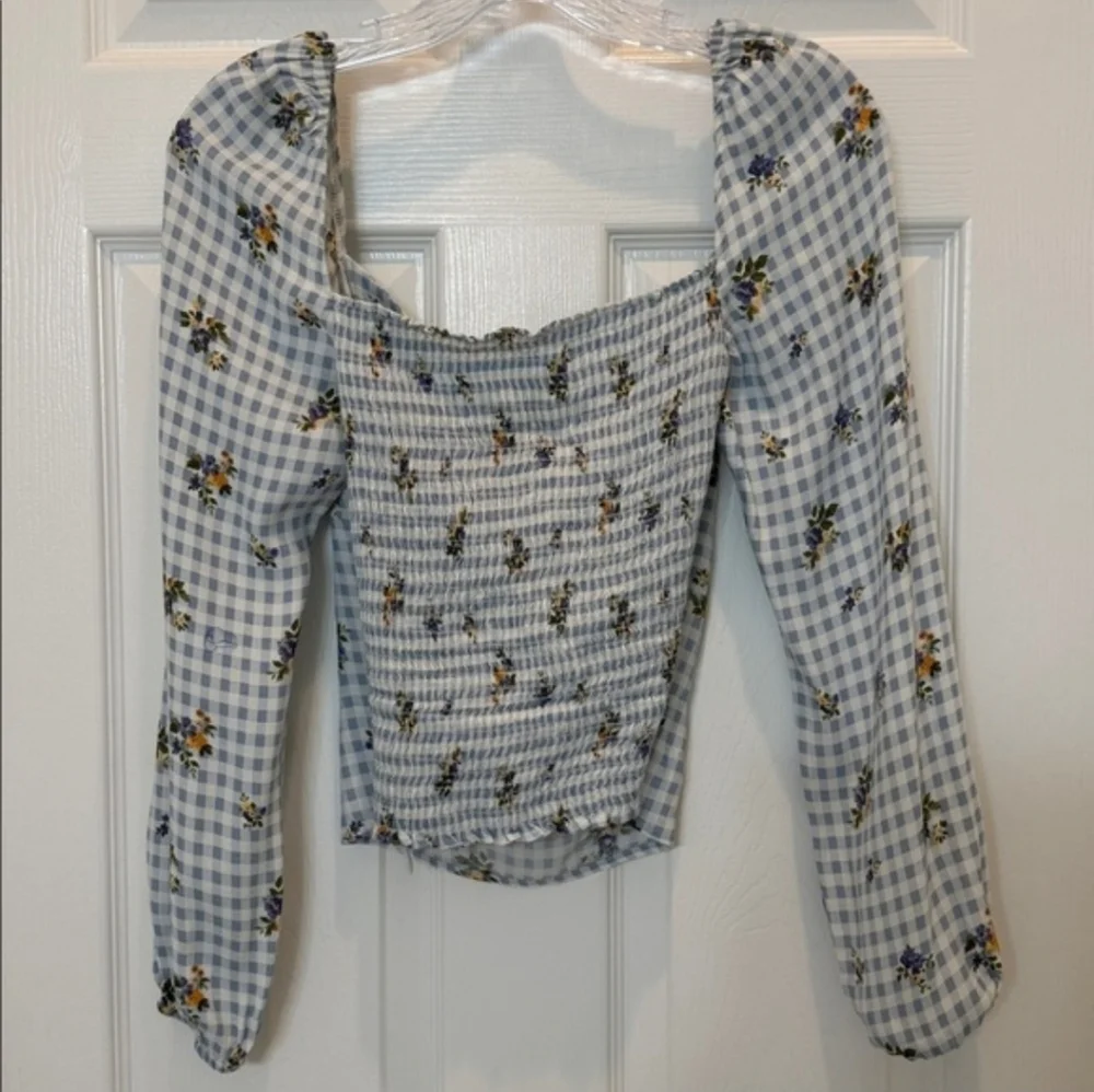 Reformation Reign Top In Al Fresco Size 6 - Picture 3 of 8